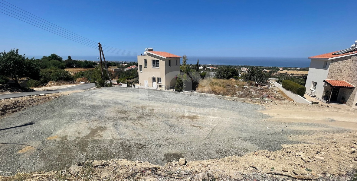 Residential Field in Tala, Paphos with Sea View