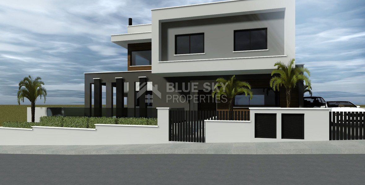 Luxury Four bedroom detached villa for sale with panoramic view  in Mouttagiaka, Limassol