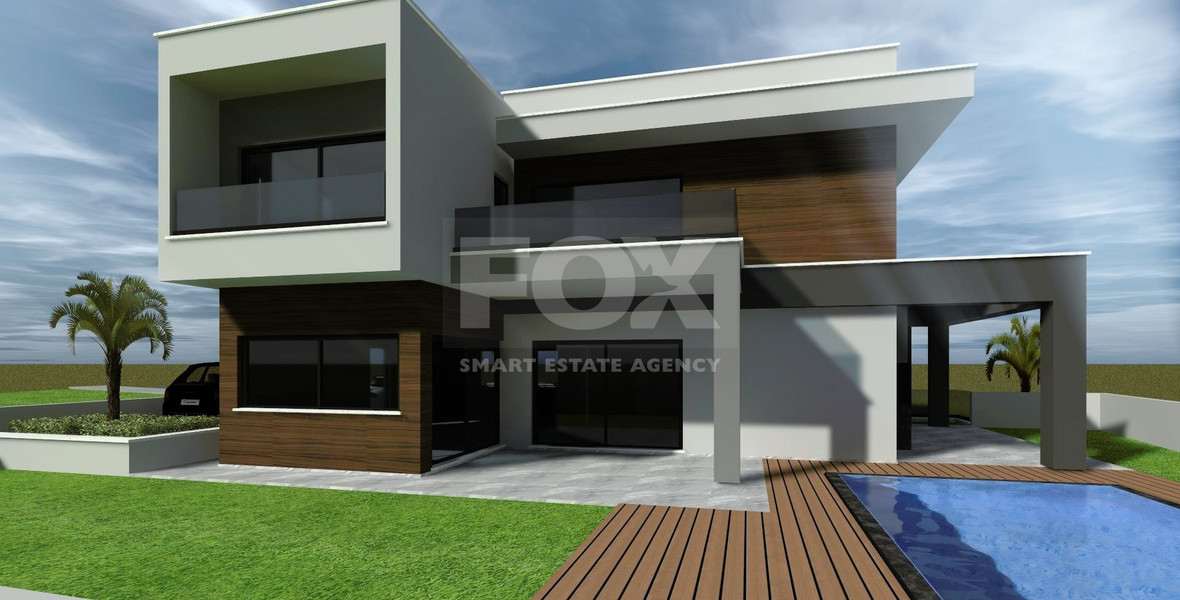 Luxury Four bedroom detached villa for sale with panoramic view  in Mouttagiaka, Limassol