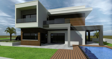 Luxury Four bedroom detached villa for sale with panoramic view  in Mouttagiaka, Limassol