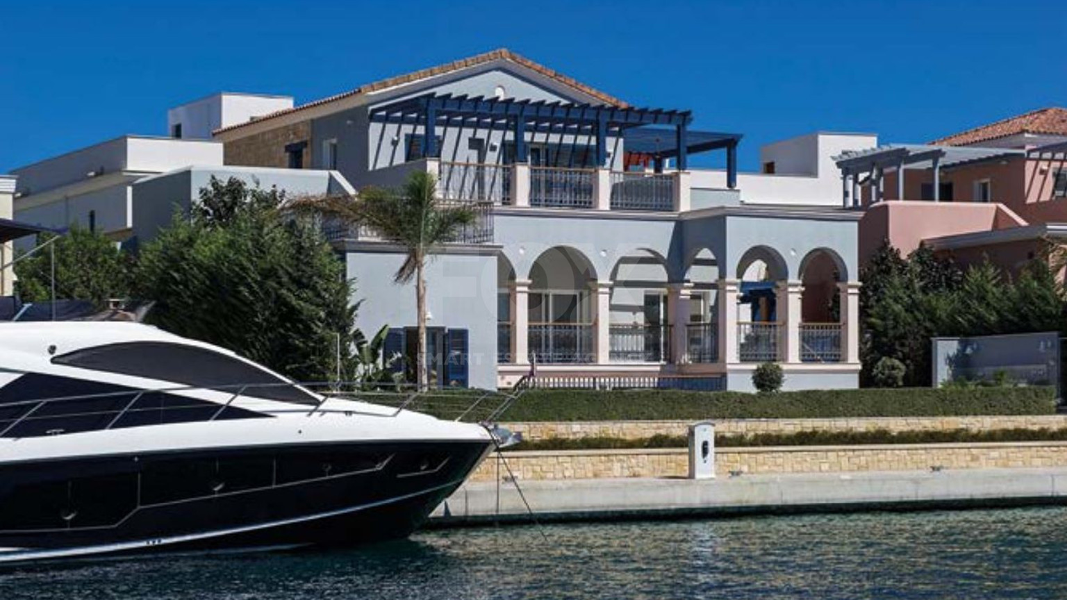 Luxury Four Bedroom Villa for sale  in Limassol Marina- Beachfront private Pool and Berth