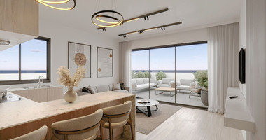 For sale : One bedroom luxury apartment on ground floor in Kissonerga, Paphos