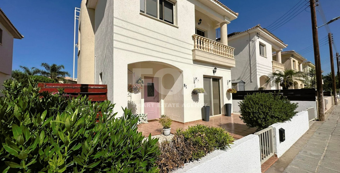 Three Bedroom Detached Villa with Private Pool in Mandria, Paphos