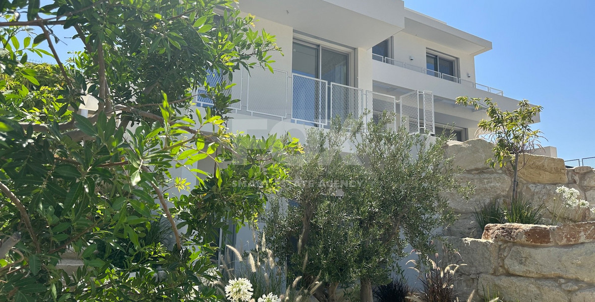 MODERN 6 BEDROOM 5 BATHROOM FURNISHED VILLA IN AN ELEVATED PART OF AGIOS TYCHONAS WITH LOVELY VIEWS