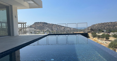 MODERN 6 BEDROOM 5 BATHROOM FURNISHED VILLA IN AN ELEVATED PART OF AGIOS TYCHONAS WITH LOVELY VIEWS