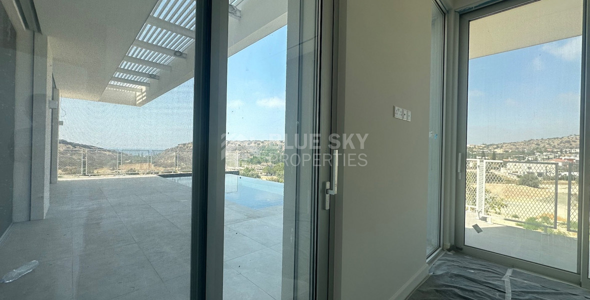 MODERN 6 BEDROOM 5 BATHROOM FURNISHED VILLA IN AN ELEVATED PART OF AGIOS TYCHONAS WITH LOVELY VIEWS