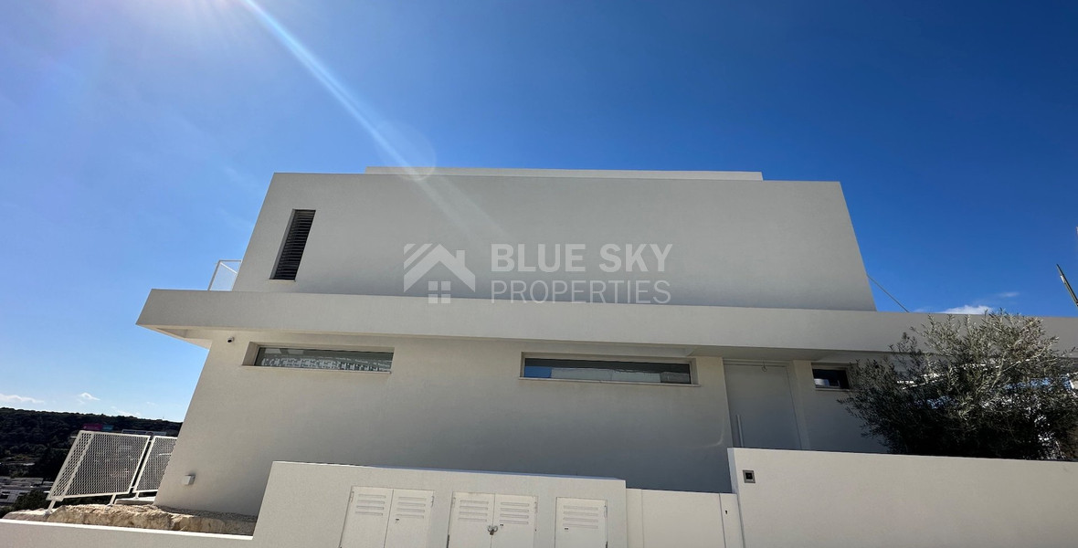 MODERN 6 BEDROOM 5 BATHROOM FURNISHED VILLA IN AN ELEVATED PART OF AGIOS TYCHONAS WITH LOVELY VIEWS