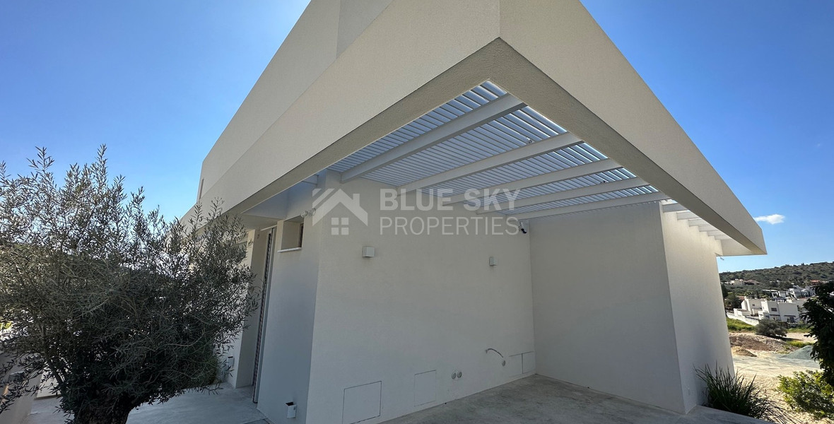 MODERN 6 BEDROOM 5 BATHROOM FURNISHED VILLA IN AN ELEVATED PART OF AGIOS TYCHONAS WITH LOVELY VIEWS