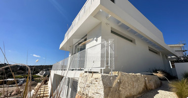MODERN 6 BEDROOM 5 BATHROOM FURNISHED VILLA IN AN ELEVATED PART OF AGIOS TYCHONAS WITH LOVELY VIEWS