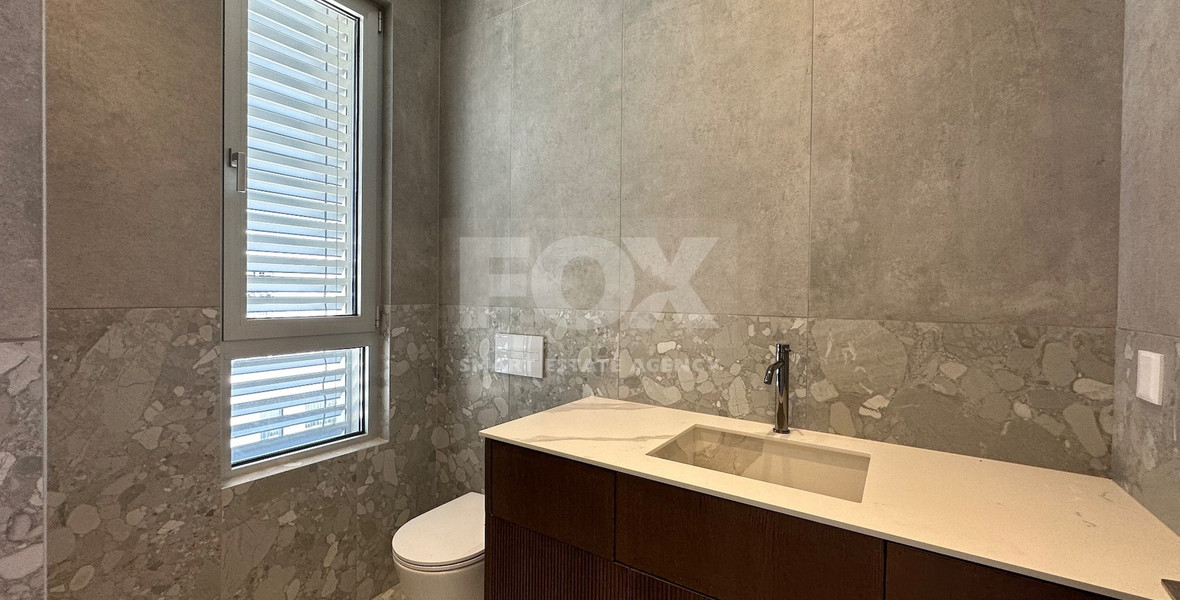 MODERN 6 BEDROOM 5 BATHROOM FURNISHED VILLA IN AN ELEVATED PART OF AGIOS TYCHONAS WITH LOVELY VIEWS