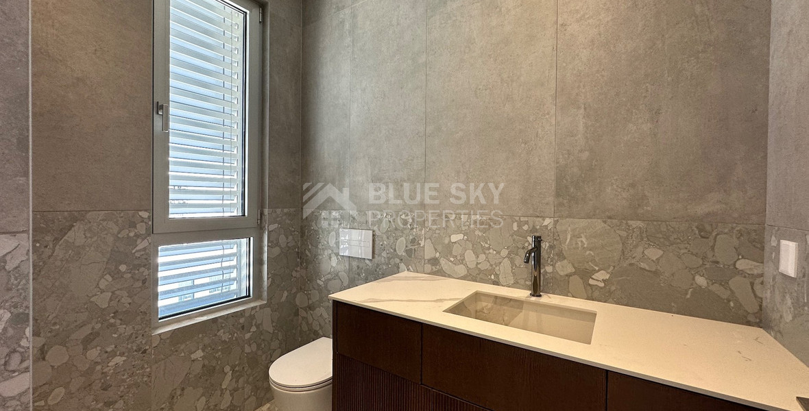 MODERN 6 BEDROOM 5 BATHROOM FURNISHED VILLA IN AN ELEVATED PART OF AGIOS TYCHONAS WITH LOVELY VIEWS