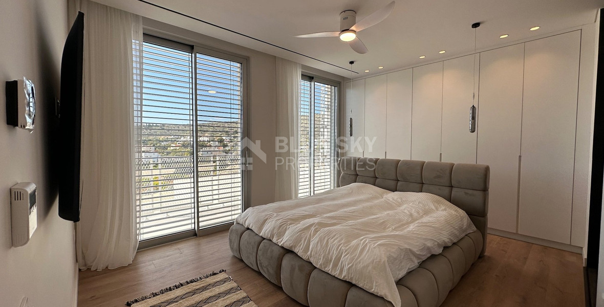 MODERN 6 BEDROOM 5 BATHROOM FURNISHED VILLA IN AN ELEVATED PART OF AGIOS TYCHONAS WITH LOVELY VIEWS