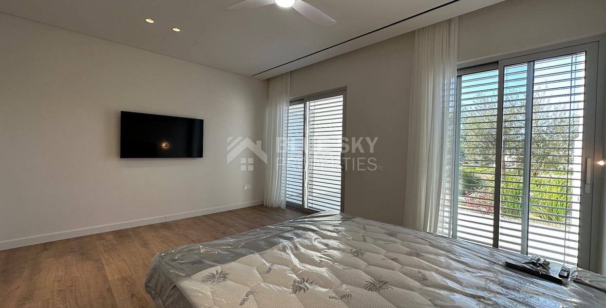 MODERN 6 BEDROOM 5 BATHROOM FURNISHED VILLA IN AN ELEVATED PART OF AGIOS TYCHONAS WITH LOVELY VIEWS