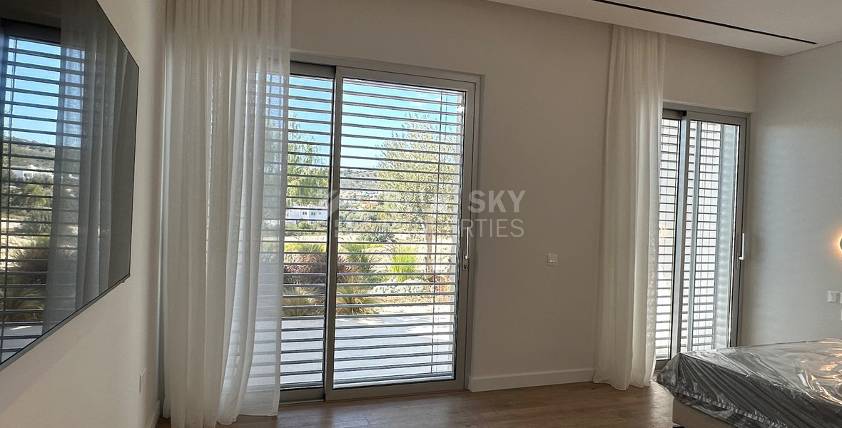 MODERN 6 BEDROOM 5 BATHROOM FURNISHED VILLA IN AN ELEVATED PART OF AGIOS TYCHONAS WITH LOVELY VIEWS
