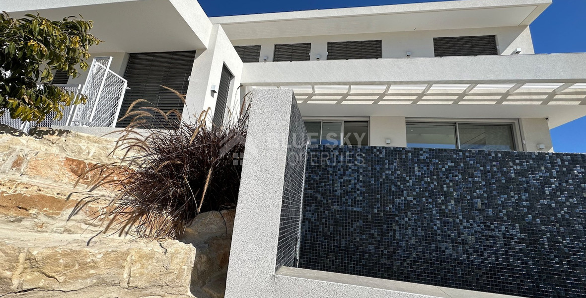 MODERN 6 BEDROOM 5 BATHROOM FURNISHED VILLA IN AN ELEVATED PART OF AGIOS TYCHONAS WITH LOVELY VIEWS