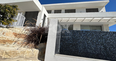 MODERN 6 BEDROOM 5 BATHROOM FURNISHED VILLA IN AN ELEVATED PART OF AGIOS TYCHONAS WITH LOVELY VIEWS