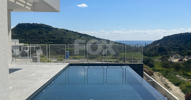 MODERN 6 BEDROOM 5 BATHROOM FURNISHED VILLA IN AN ELEVATED PART OF AGIOS TYCHONAS WITH LOVELY VIEWS