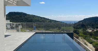 MODERN 6 BEDROOM 5 BATHROOM FURNISHED VILLA IN AN ELEVATED PART OF AGIOS TYCHONAS WITH LOVELY VIEWS