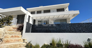 MODERN 6 BEDROOM 5 BATHROOM FURNISHED VILLA IN AN ELEVATED PART OF AGIOS TYCHONAS WITH LOVELY VIEWS