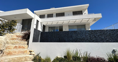 MODERN 6 BEDROOM 5 BATHROOM FURNISHED VILLA IN AN ELEVATED PART OF AGIOS TYCHONAS WITH LOVELY VIEWS