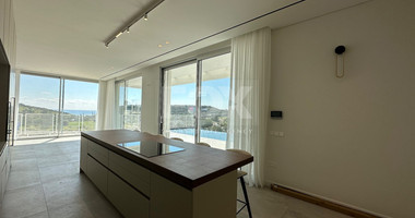 MODERN 6 BEDROOM 5 BATHROOM FURNISHED VILLA IN AN ELEVATED PART OF AGIOS TYCHONAS WITH LOVELY VIEWS