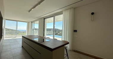 MODERN 6 BEDROOM 5 BATHROOM FURNISHED VILLA IN AN ELEVATED PART OF AGIOS TYCHONAS WITH LOVELY VIEWS