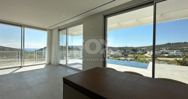 MODERN 6 BEDROOM 5 BATHROOM FURNISHED VILLA IN AN ELEVATED PART OF AGIOS TYCHONAS WITH LOVELY VIEWS