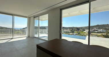 MODERN 6 BEDROOM 5 BATHROOM FURNISHED VILLA IN AN ELEVATED PART OF AGIOS TYCHONAS WITH LOVELY VIEWS