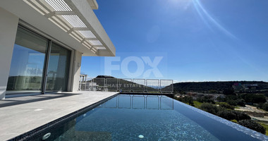 MODERN 6 BEDROOM 5 BATHROOM FURNISHED VILLA IN AN ELEVATED PART OF AGIOS TYCHONAS WITH LOVELY VIEWS