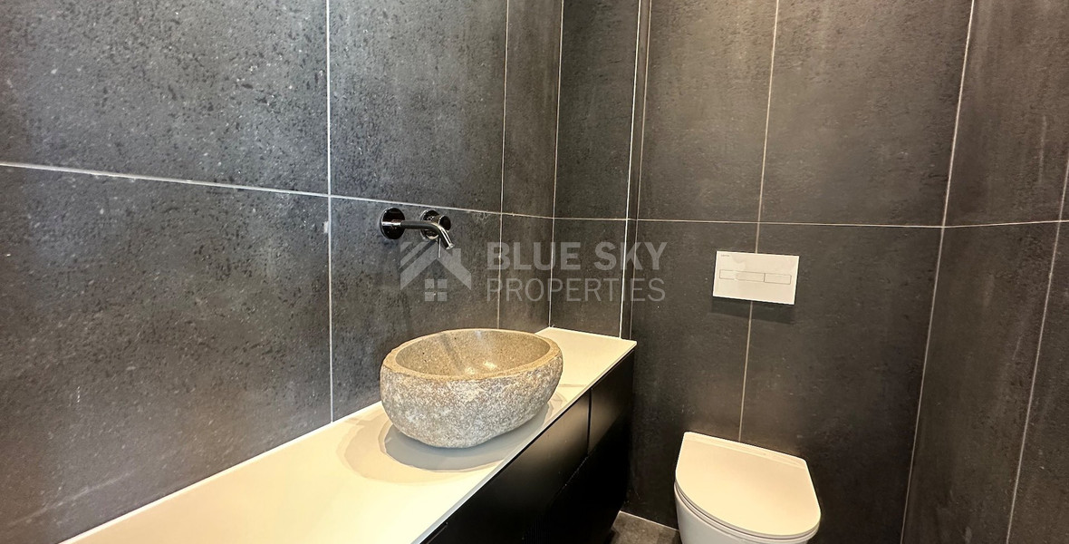 MODERN 6 BEDROOM 5 BATHROOM FURNISHED VILLA IN AN ELEVATED PART OF AGIOS TYCHONAS WITH LOVELY VIEWS