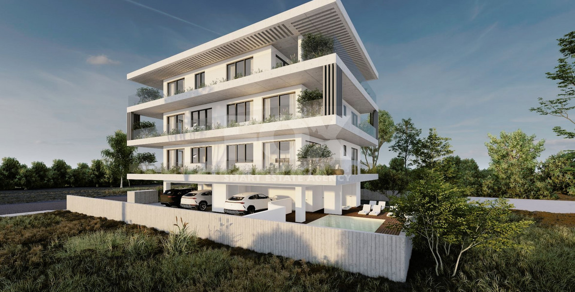 Three bedroom magnificent penthouse  in Tombs of the Kings area, Paphos