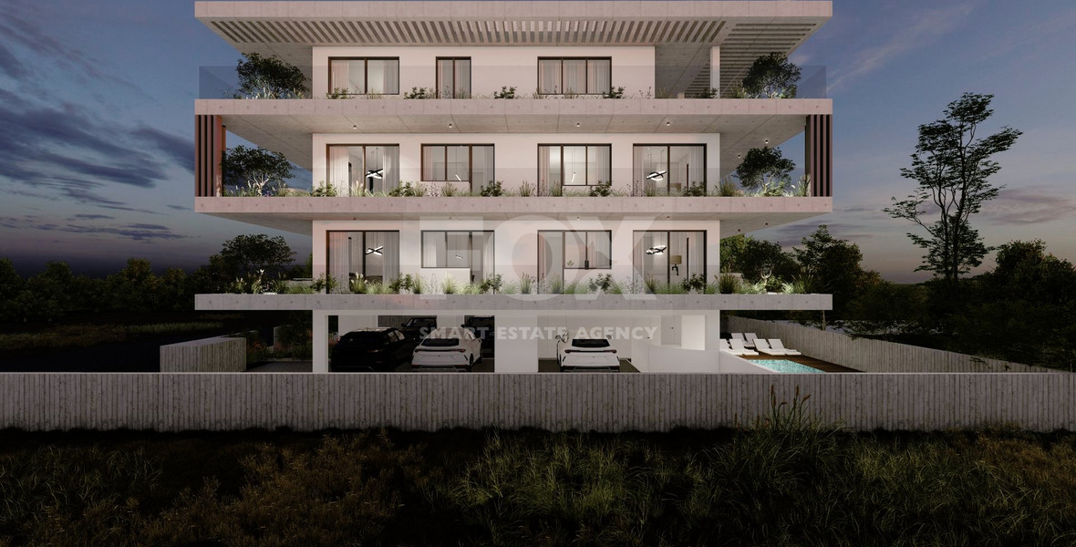Three bedroom magnificent penthouse  in Tombs of the Kings area, Paphos
