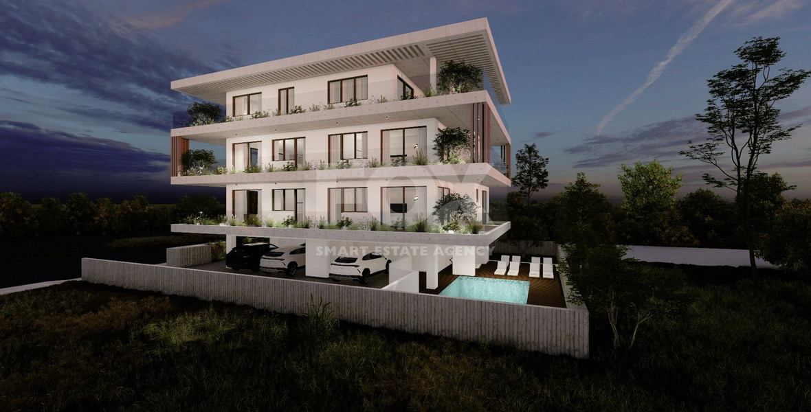 Three bedroom magnificent penthouse  in Tombs of the Kings area, Paphos