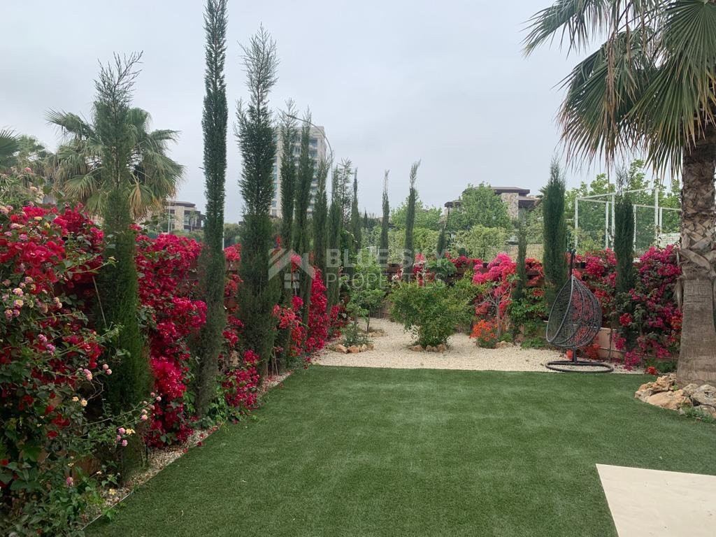 Furnished modern 5 bedroom villa with private roof terrace pool offering panoramic sea views.