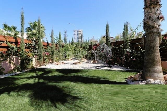 Furnished modern 5 bedroom villa with private roof terrace pool offering panoramic sea views.