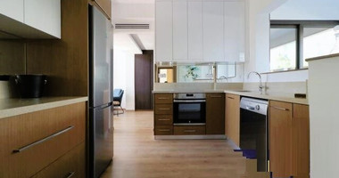 Furnished modern 5 bedroom villa with private roof terrace pool offering panoramic sea views.