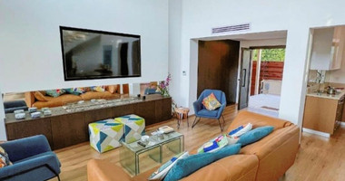 Furnished modern 5 bedroom villa with private roof terrace pool offering panoramic sea views.