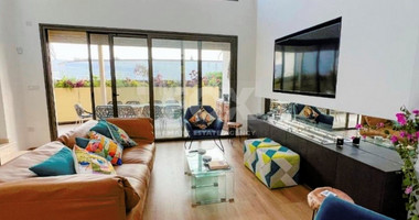 Furnished modern 5 bedroom villa with private roof terrace pool offering panoramic sea views.