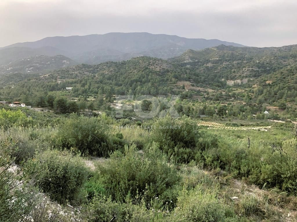 Agriculture land for sale in Troodos mountains in Limassol