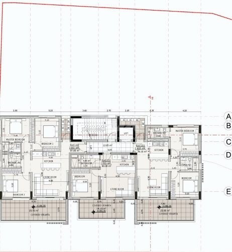 Top Floor One bedroom apartment for sale in Agia Phyla, Limassol