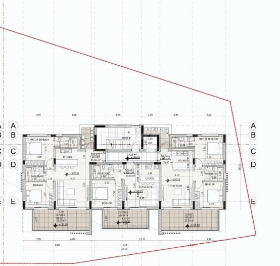 Top Floor Two bedroom apartment for sale in Agia Phyla, Limassol