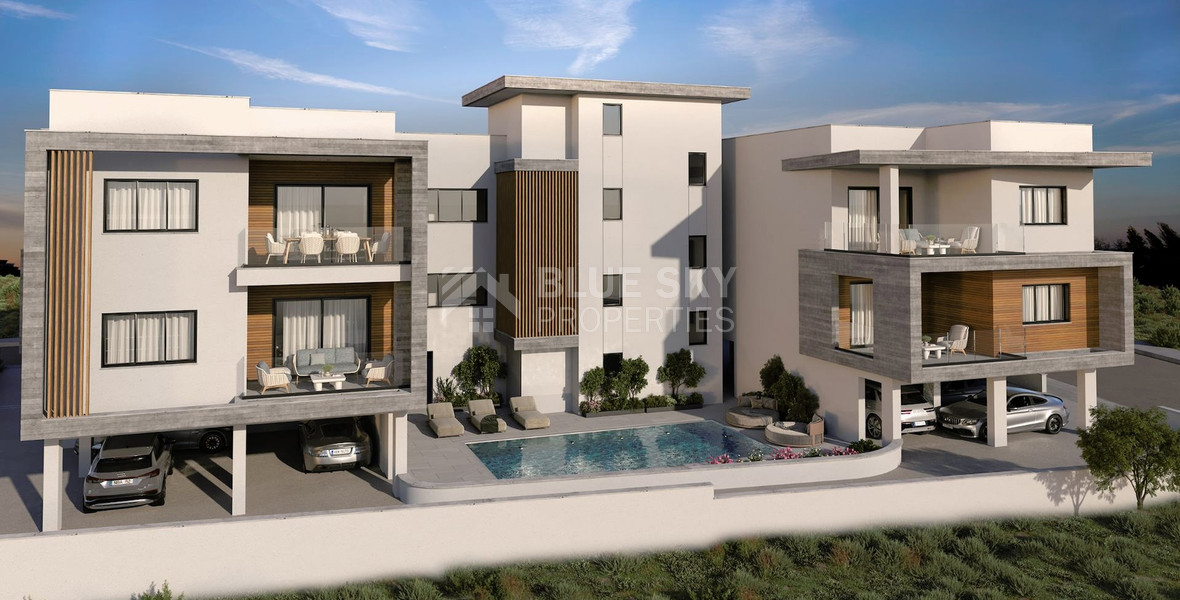 Amazing two bedroom apartment for sale, in Chloraka