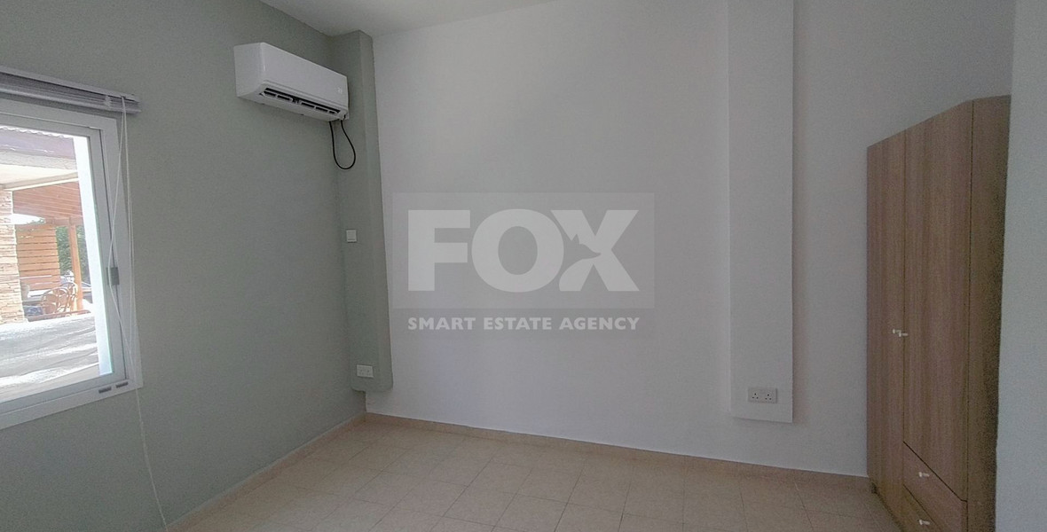 Fully renovated, detached 2-bedroom house with garden for rent in the Agios Ioannis, Limassol