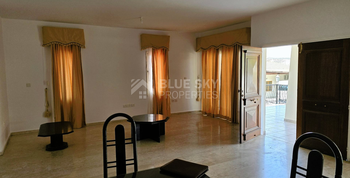 Three Bedroom House For Rent In Pissouri, Limassol