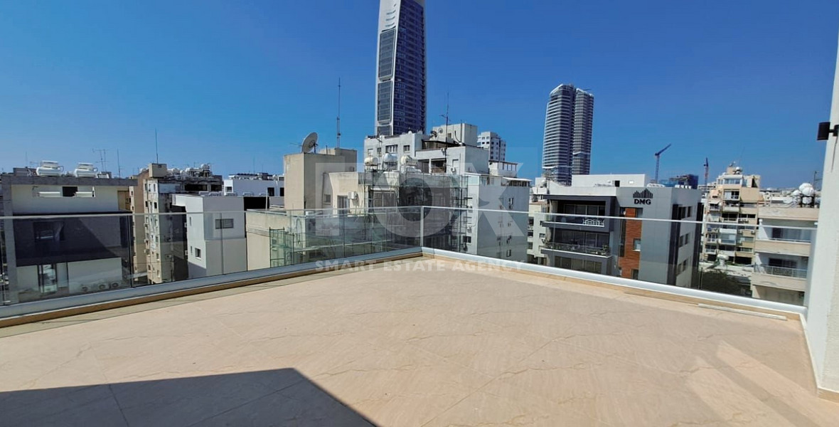 Two Bedroom Penthouse with Roof Garden in Neapolis, Limassol