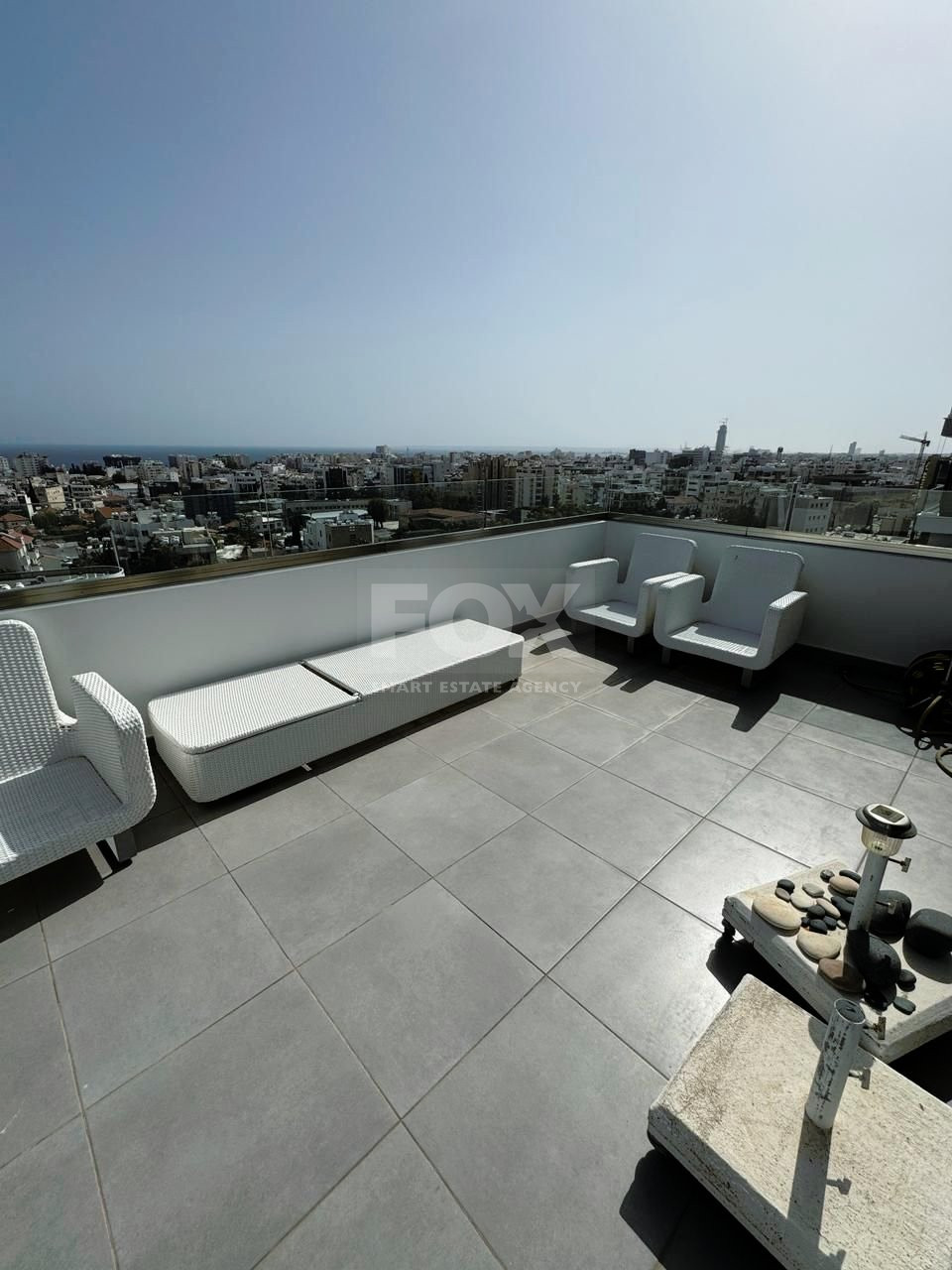 SPACIOUS PENTHOUSE FOR RENT- UNOBSTRUCTED SEA VIEW- AGIA ZONI