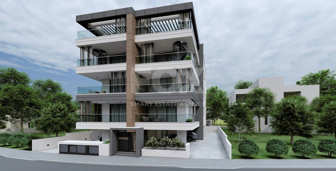 Brand New-Modern Design-Luxurious Three Bedroom Top Floor Apartment With Roof Garden And Pool In City Center