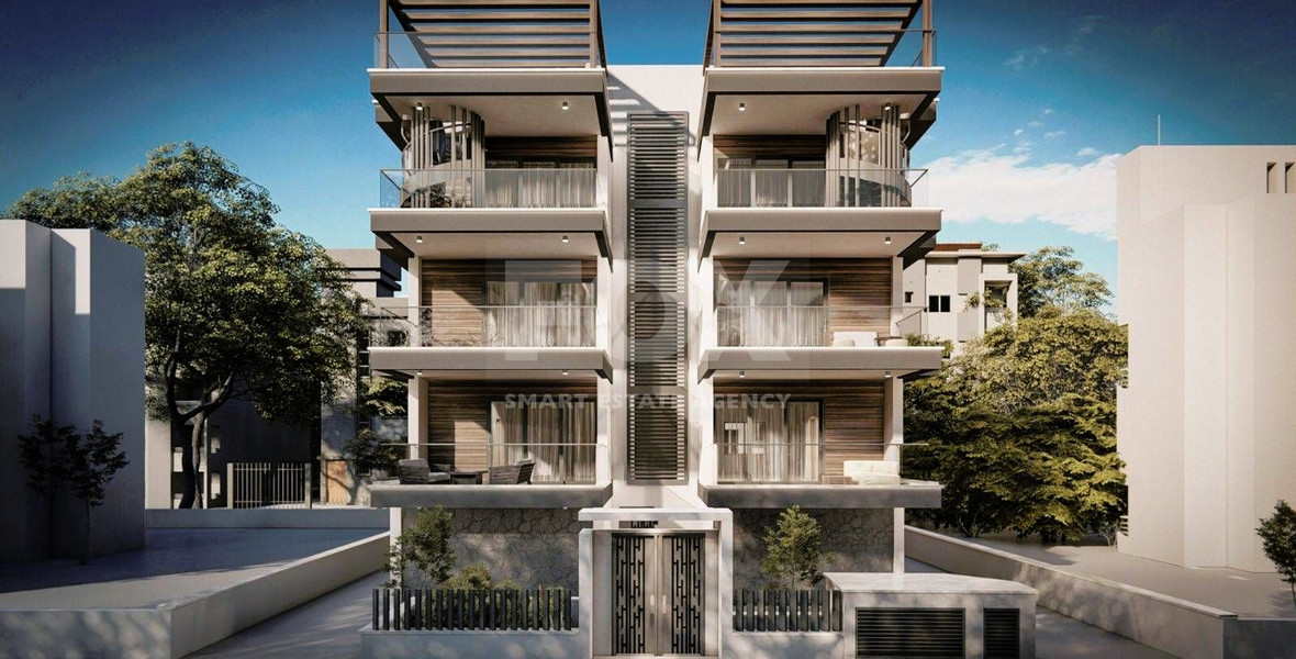 Brand New-Under Construction, Modern Design Two Bedroom Top Floor Apartment With Roof Garden And Pool in Ypsonas Area