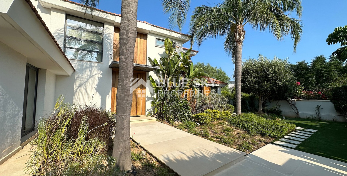FOR SALE LUXURY FURNISHED 4 BEDROOM VILLA WITH SEPARATE MAIDS QUARTER WITH BEAUTIFUL GARDENS AND POOL IN GERMASOGIA AREA.