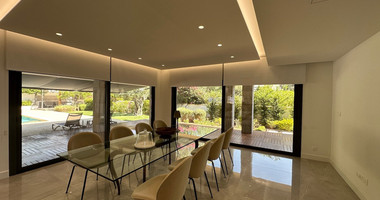 FOR SALE LUXURY FURNISHED 4 BEDROOM VILLA WITH SEPARATE MAIDS QUARTER WITH BEAUTIFUL GARDENS AND POOL IN GERMASOGIA AREA.